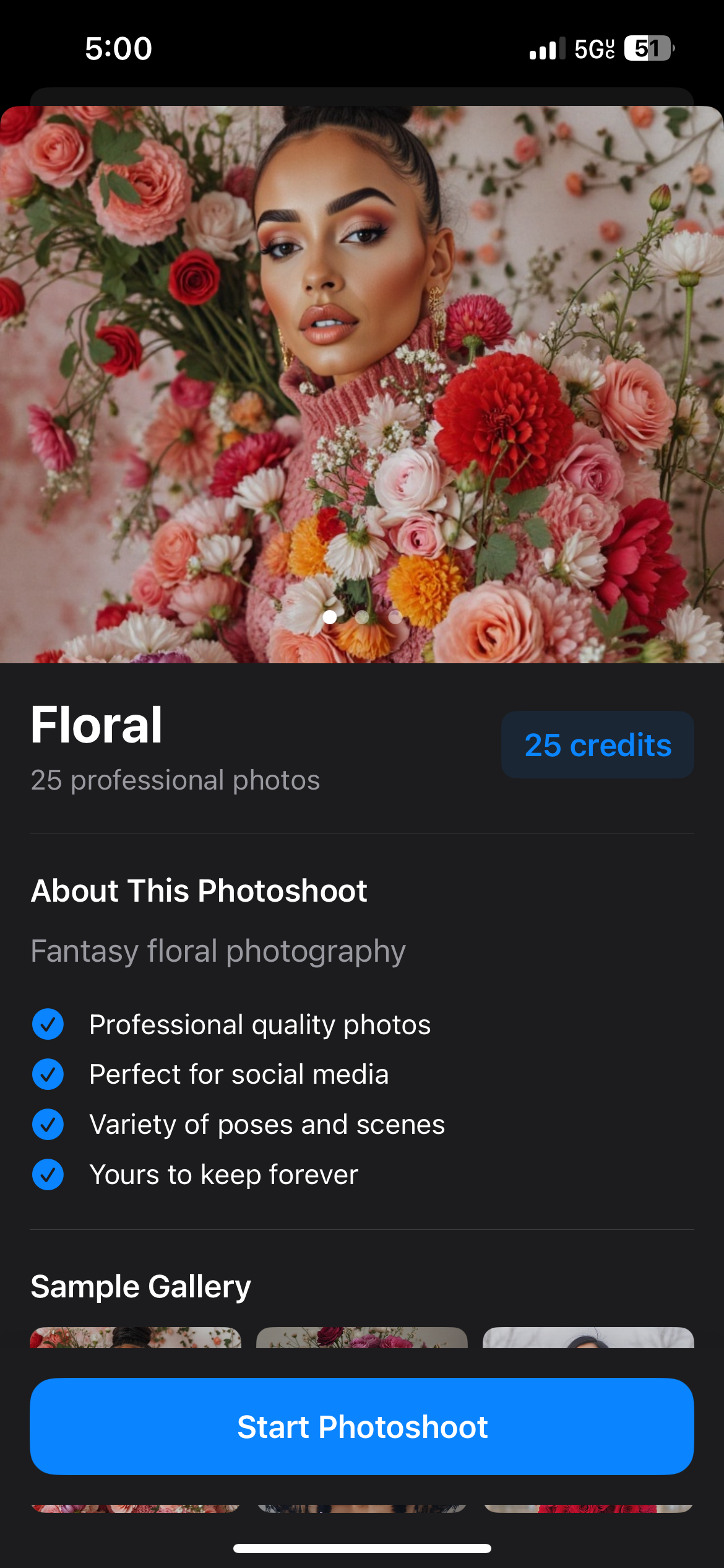 Creative Floral Theme